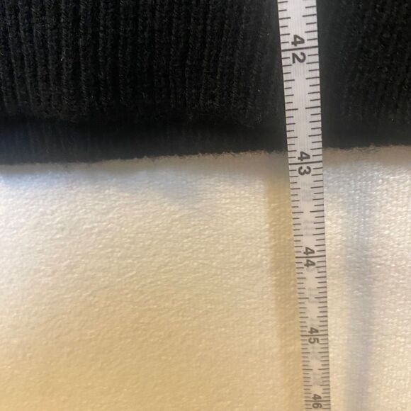 Joules Hallie Black Wool Cashmere Turtleneck Sweater Dress Size 8 - Picture 13 of 14